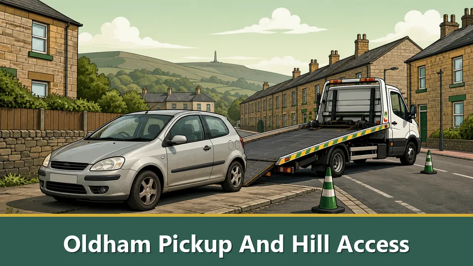 Oldham Pickup And Hill Access