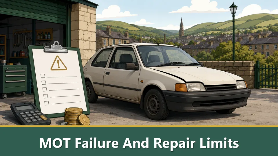 MOT Failure And Repair Limits